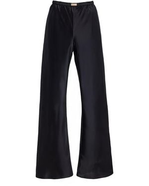 Comme Si The Silk Bias Trousers - Blue