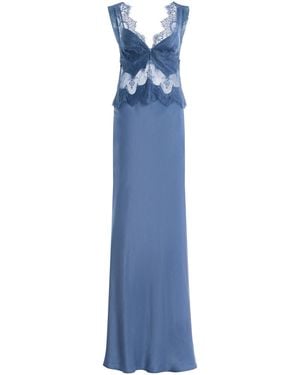 Third Form Visions Lace Maxi Dress - Blue