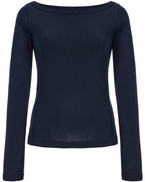 Flore Flore Steffi Cotton T-Shirt - Blue