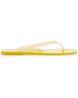 Christopher Esber Jo Pvc Flip Flop Sandals - Yellow