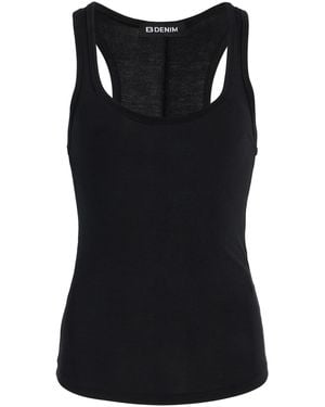 EB DENIM Lucy Modal Racerback Tank Top - Black
