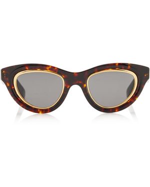 Loewe Cat-Eye Acetate Sunglasses - Brown