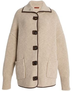Altuzarra Llewellyn Merino Wool Knit Jacket - Natural