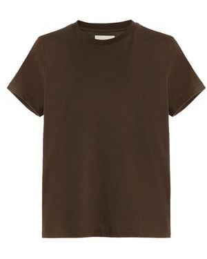 Jeanerica Ines Cotton T-Shirt - Brown