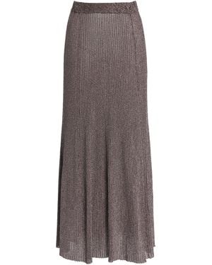 Ulla Johnson Renae Knit Maxi Skirt - Brown