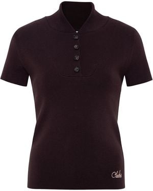 Siedres Mollie Knitted Top - Black