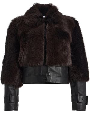 Franchise Carmen Fur Jacket - Black