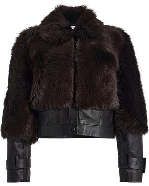 Franchise Carmen Fur Jacket - Black