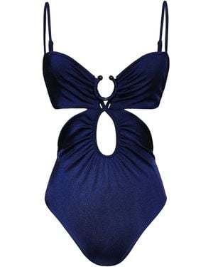 Johanna Ortiz Sunny Days One-Piece Swimsuit - Blue