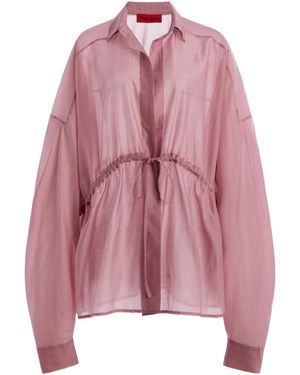 THE LATEST Dalida Muslin Shirt - Pink