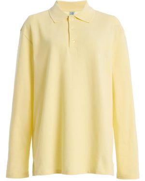 Flore Flore Diana Cotton Polo - Yellow