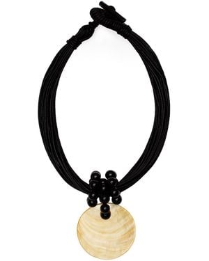 Le Sundial The Eclipse Necklace - Black