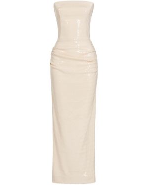 Maticevski Loyalty Midi Dress - Natural