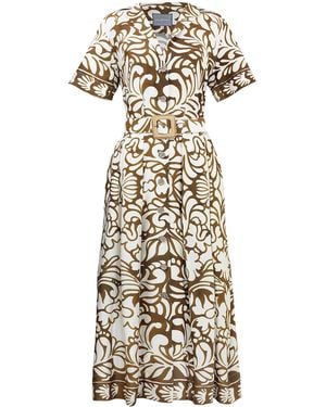 Lena Hoschek Cannes Midi Dress - Multicolour