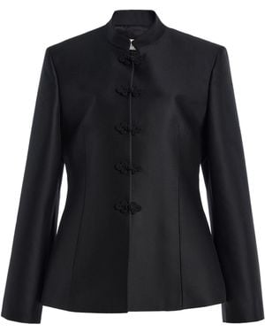 Rohe Hourglass Wool Blazer - Black