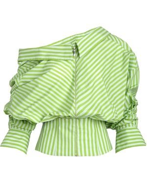 Silvia Tcherassi Skye Cotton Blouse - Green