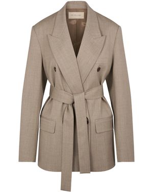 Heirlome Stevie Stretch-Wool Blazer - Black