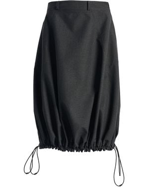 Coperni Tailored Balloon Skirt - Black