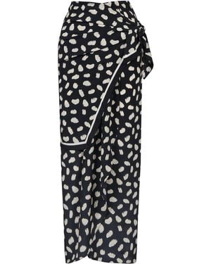 Johanna Ortiz Captivation Silk Maxi Skirt - Black