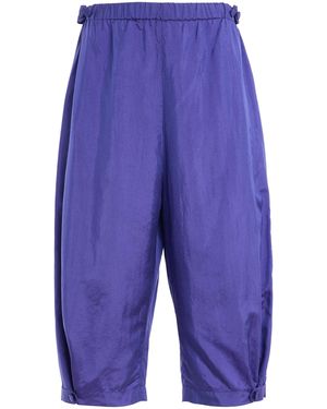 Colleen Allen Rehearsal Pocket-Detailed Silk Taffeta Pants - Blue