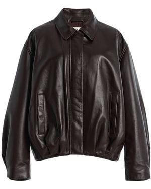 Arma Melis Leather Jacket - Black