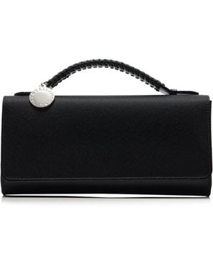 Stella McCartney Falabella Eco-Satin Clutch - Black