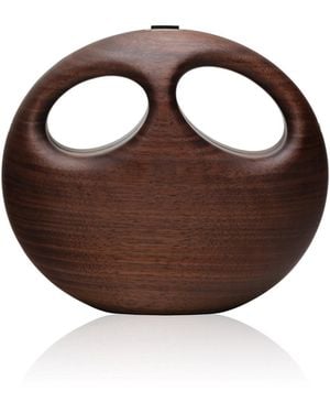 Eittem Petite Owl Clutch - Brown