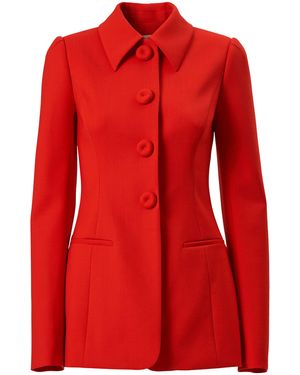 Carolina Herrera Tailored Wool-Blend Jacket
