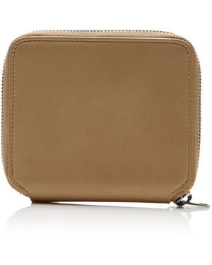 The Row Small Zip Wallet - Natural