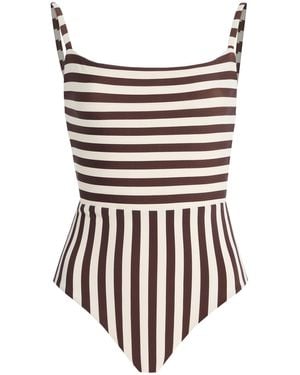 Anemos The Square Neck One-Piece Swimsuit - White