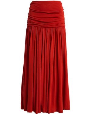 Franchise Nora Maxi Skirt - Red