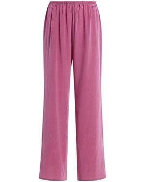 Asceno Loreto Silk Trousers - Pink
