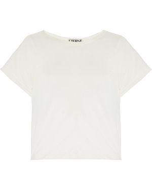 ÉTERNE Cotton-Blend Baby T-Shirt - White