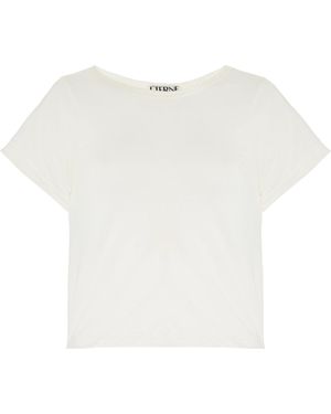 ÉTERNE Cotton-blend Baby T-shirt - White