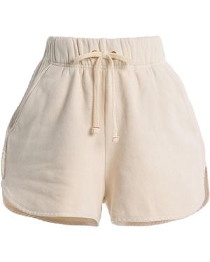 Les Tien Serena Cotton Shorts - Natural