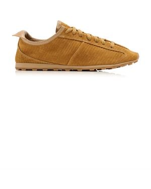Jacquemus The Tennis Suede Trainers - Natural
