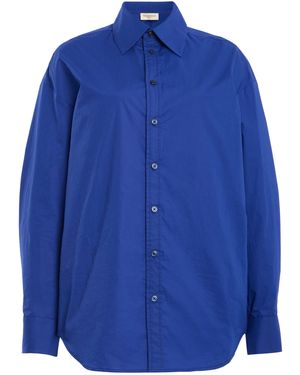 Kallmeyer Dani Cotton Button Up Shirt - Blue