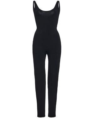 Brandon Maxwell The Maddie Knit Catsuit - Black