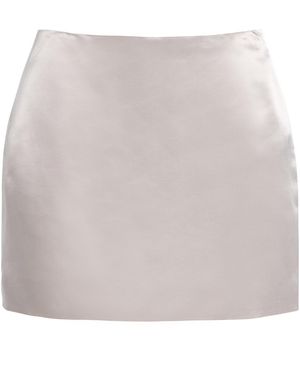 Kallmeyer Shiloh Cotton Mini Skirt - White