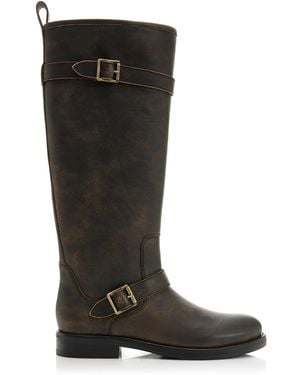 Jonathan Simkhai Noah Leather Knee Boots - Black