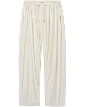 Co. Gathered Visse Trousers - White
