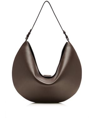 Jacquemus Calisso Rond Leather Bag - Brown