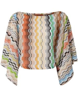 Missoni Knit Top - White