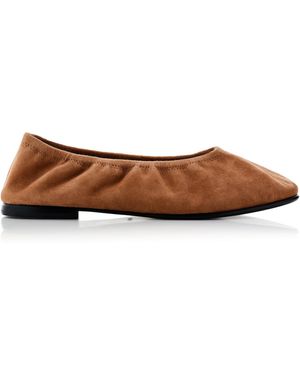 Jonathan Simkhai Danna Suede Ballet Flats - Brown