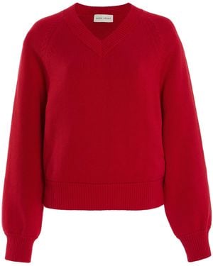 High Sport Veronica Cotton Jumper - Red