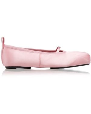 Givenchy Satin Ballet Flats - Pink