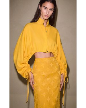 Alexis Yves Midi Skirt - Yellow