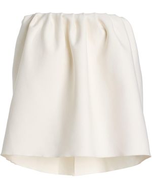 House of Dagmar Ruched Tube Top - White