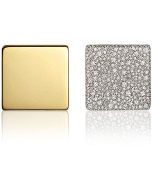 Sauer 18K Paradox Earrings Pavé - White