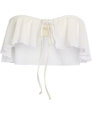 Mare Perpetua Nostalgia Bikini Top - White